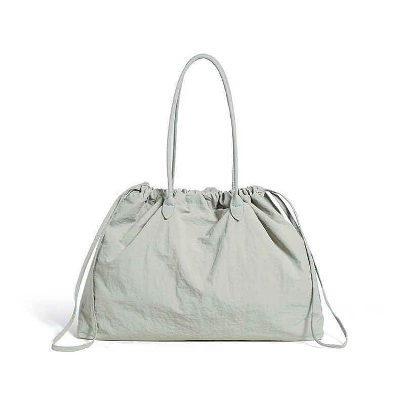 Mira Drawstring Tote Bag | Water-Resistant, Spacious Design - Hartwella