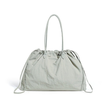 Mira Drawstring Tote Bag | Water-Resistant, Spacious Design - Hartwella