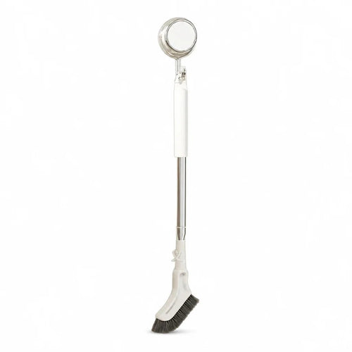 Mira Floor Scrub Brush | Extendable Long Handle, Durable Bristles for Deep Cleaning - Hartwella