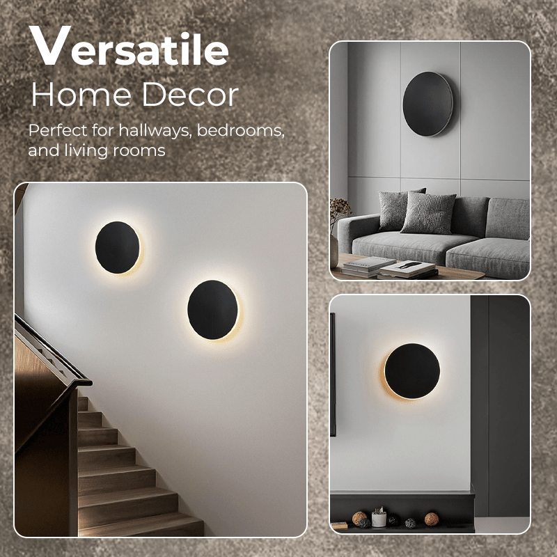 Mira LED Wall Sconce | Touch Control, Adjustable Lighting - Hartwella