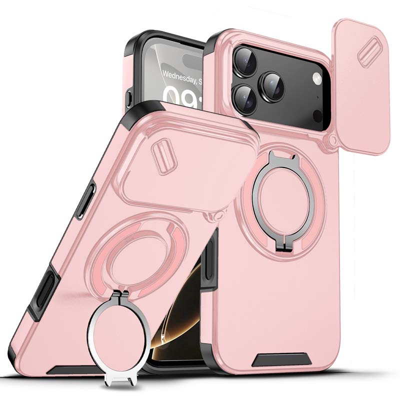 Mira Magnetic Phone Case | Military - Grade Protection, 360° Rotatable Stand - Hartwella
