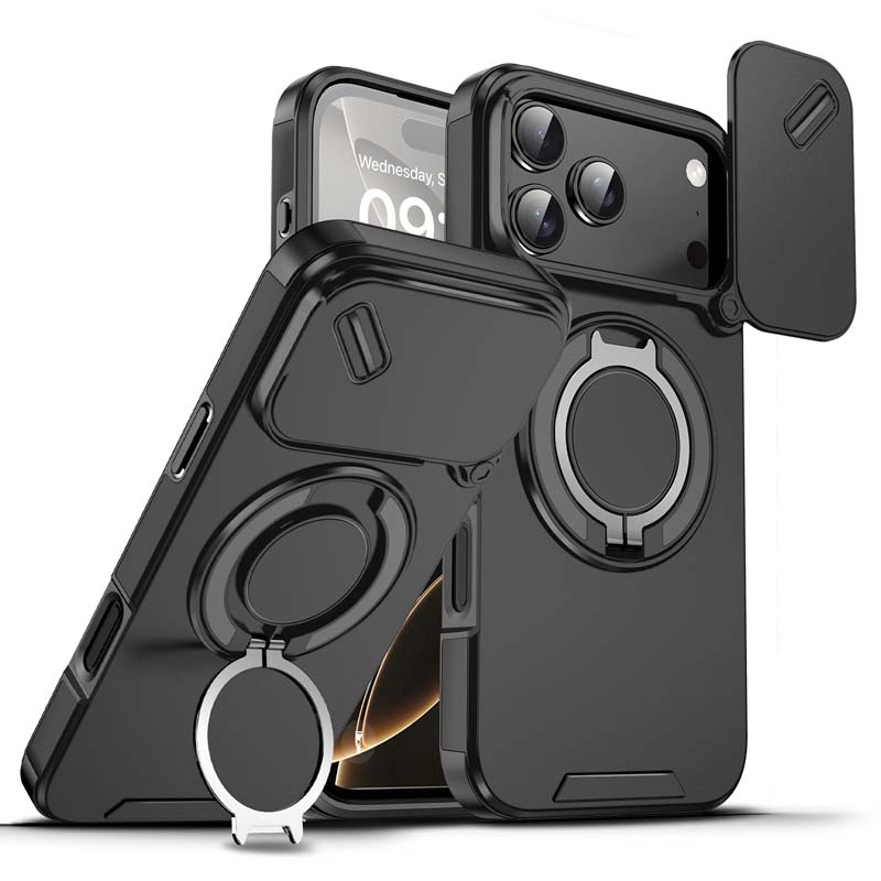 Mira Magnetic Phone Case | Military - Grade Protection, 360° Rotatable Stand - Hartwella