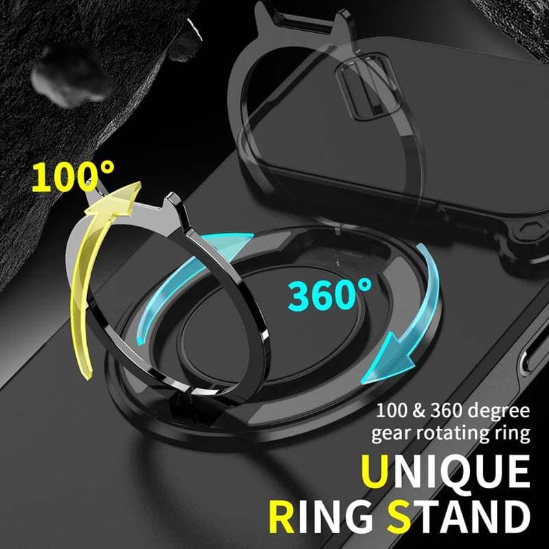 Mira Magnetic Phone Case | Military - Grade Protection, 360° Rotatable Stand - Hartwella