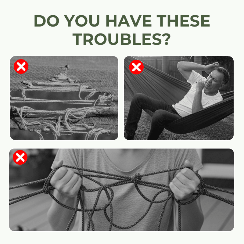 Mira Mesh Hammock | Breathable Nylon, Lightweight - Hartwella