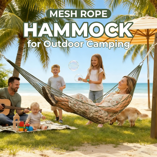 Mira Mesh Hammock | Breathable Nylon, Lightweight - Hartwella