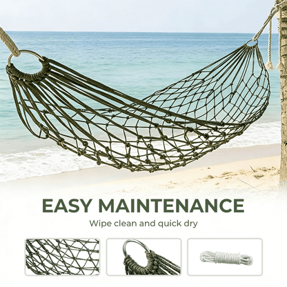 Mira Mesh Hammock | Breathable Nylon, Lightweight - Hartwella
