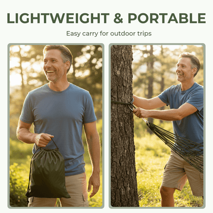 Mira Mesh Hammock | Breathable Nylon, Lightweight - Hartwella
