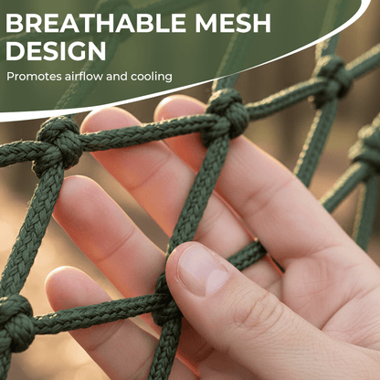 Mira Mesh Hammock | Breathable Nylon, Lightweight - Hartwella