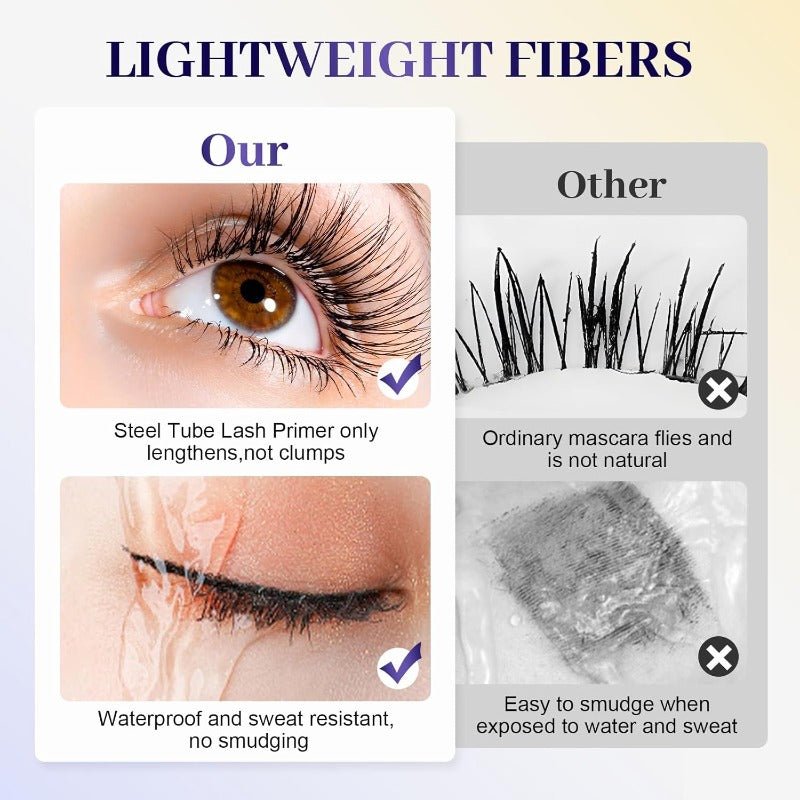 Mira Metal-Wand Mascara | Waterproof, Lengthening, Clump-Free - Hartwella