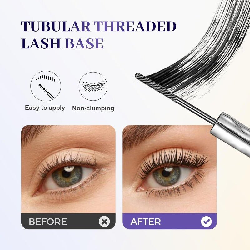 Mira Metal-Wand Mascara | Waterproof, Lengthening, Clump-Free - Hartwella