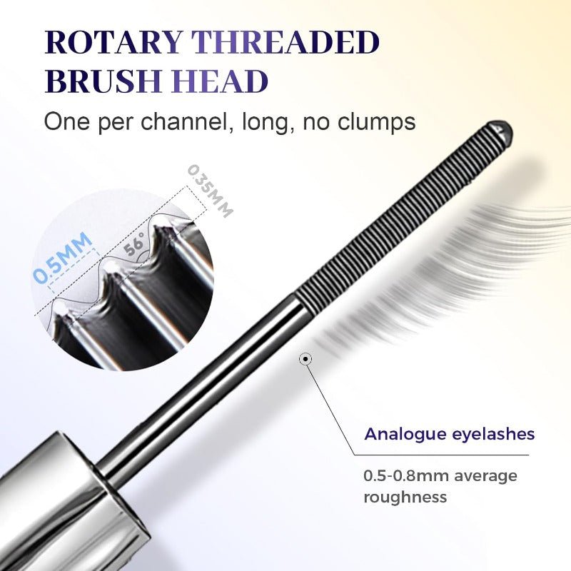 Mira Metal-Wand Mascara | Waterproof, Lengthening, Clump-Free - Hartwella
