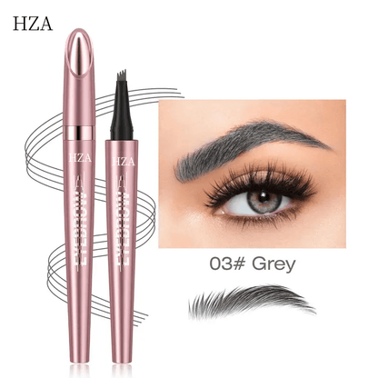 Mira Micro - Fork Eyebrow Pencil | Waterproof, Natural - Looking Strokes - Hartwella