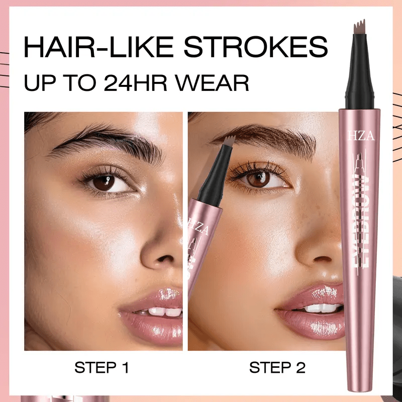 Mira Micro - Fork Eyebrow Pencil | Waterproof, Natural - Looking Strokes - Hartwella