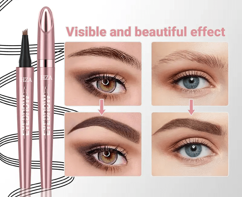 Mira Micro - Fork Eyebrow Pencil | Waterproof, Natural - Looking Strokes - Hartwella