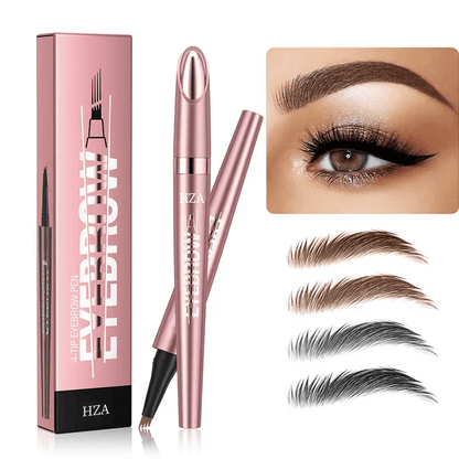 Mira Micro - Fork Eyebrow Pencil | Waterproof, Natural - Looking Strokes - Hartwella