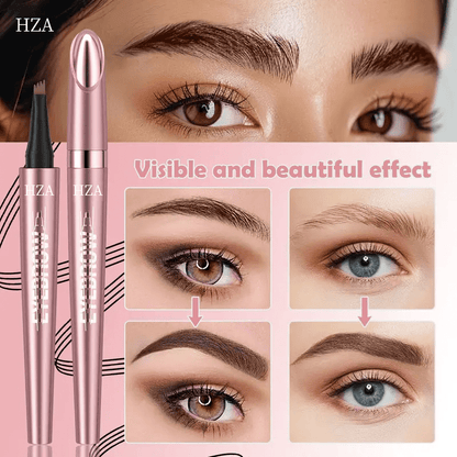 Mira Micro - Fork Eyebrow Pencil | Waterproof, Natural - Looking Strokes - Hartwella