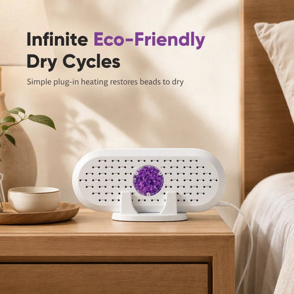 Mira Mini Dehumidifier | Reusable Silica Gel, USB Powered - Hartwella