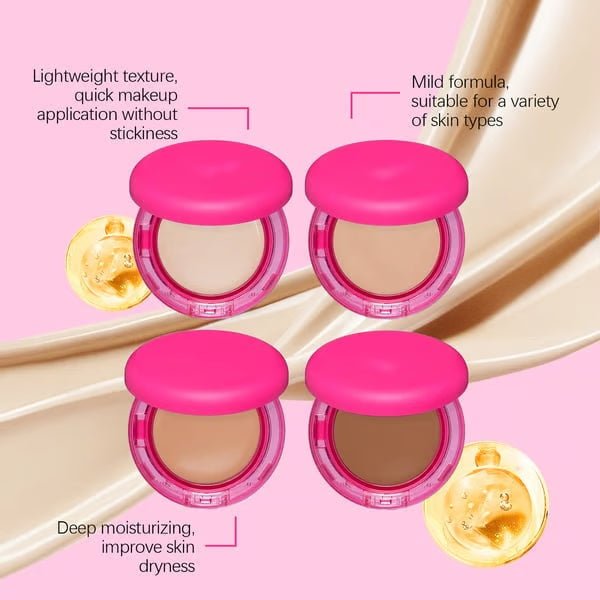 Mira Moisturizing Cream Foundation | Hydrating, Buildable Coverage, Clean Beauty - Hartwella