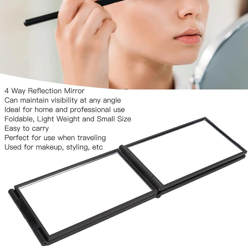 Mira Multi Angle Mirror | 360° Viewing, Portable Design - Hartwella