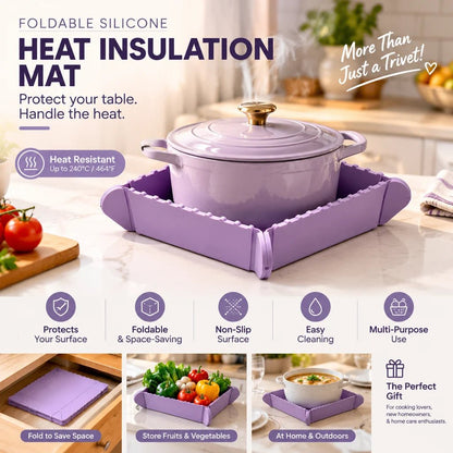 Mira Silicone Trivet | Magnetic, Heat-Resistant for Hot Dishes and Pots - Hartwella