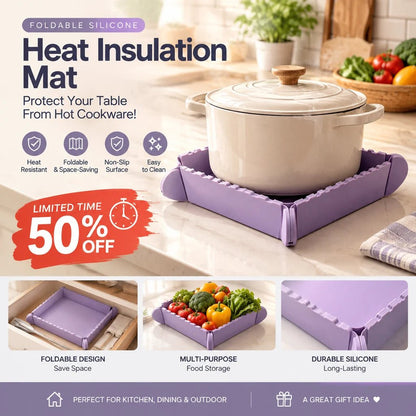 Mira Silicone Trivet | Magnetic, Heat-Resistant for Hot Dishes and Pots - Hartwella