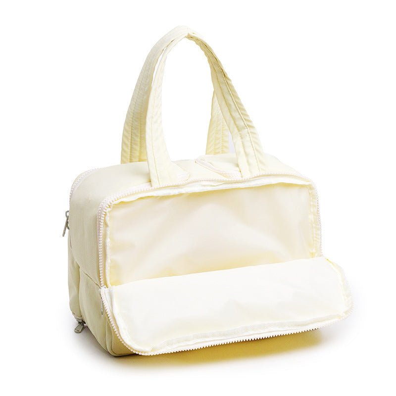 Mira Travel Makeup Bag | Large Capacity, Waterproof Nylon - Hartwella