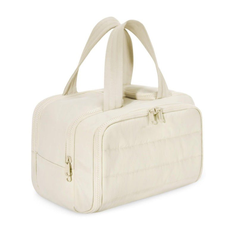 Mira Travel Makeup Bag | Large Capacity, Waterproof Nylon - Hartwella