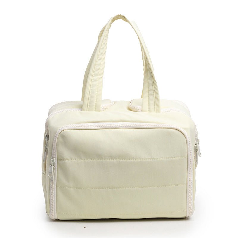 Mira Travel Makeup Bag | Large Capacity, Waterproof Nylon - Hartwella