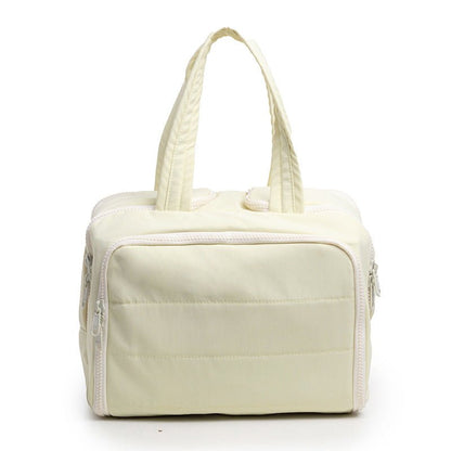 Mira Travel Makeup Bag | Large Capacity, Waterproof Nylon - Hartwella