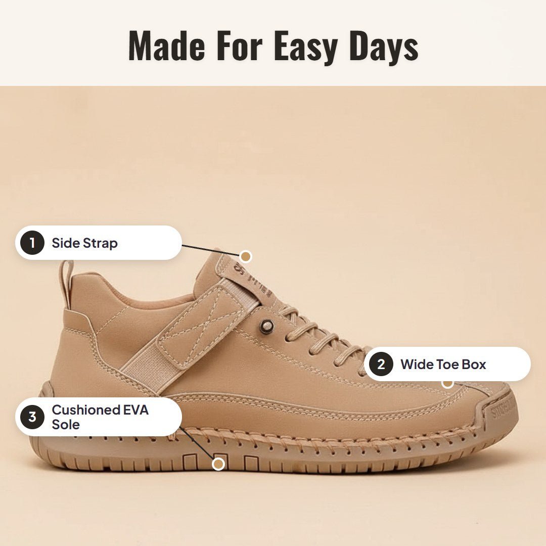 Mira™ Wide-Toe Slip-On Comfort Sneakers - Hartwella