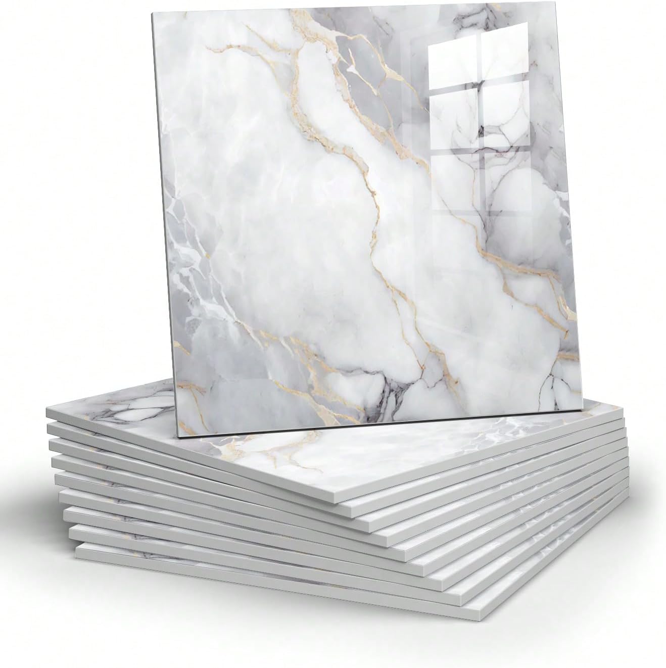 MiraWall Tiles | Marble-Inspired, Waterproof - Hartwella