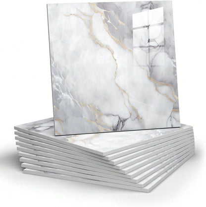 MiraWall Tiles | Marble-Inspired, Waterproof - Hartwella