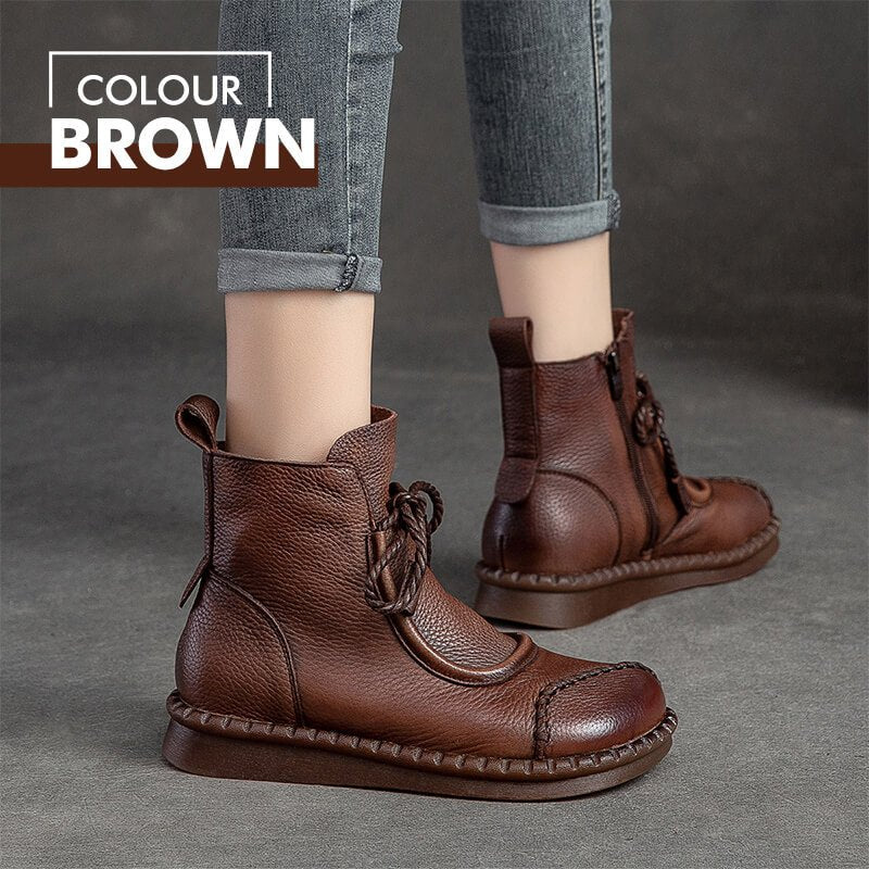 Mocca Ladies Moccasins | Genuine Leather, Flexible Sole - Hartwella