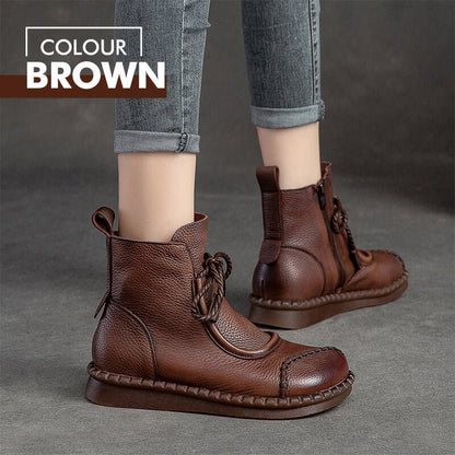 Mocca Ladies Moccasins | Genuine Leather, Flexible Sole - Hartwella