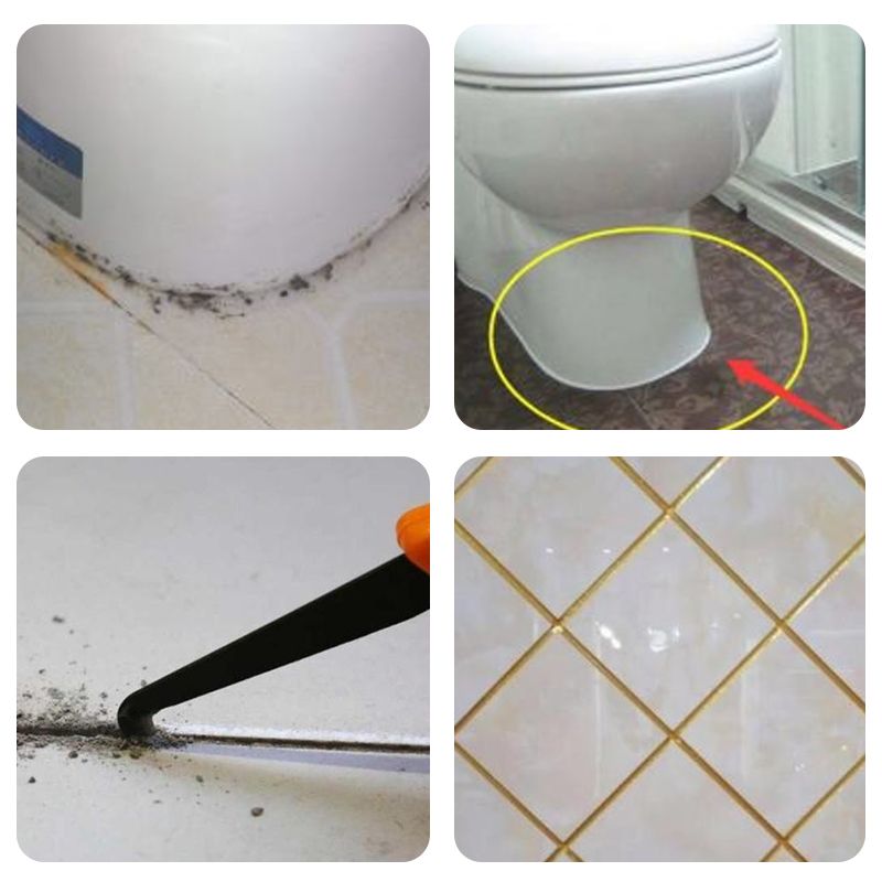 Mosaic Grout Pen | Waterproof, Mold - Resistant White Grout Marker - Hartwella