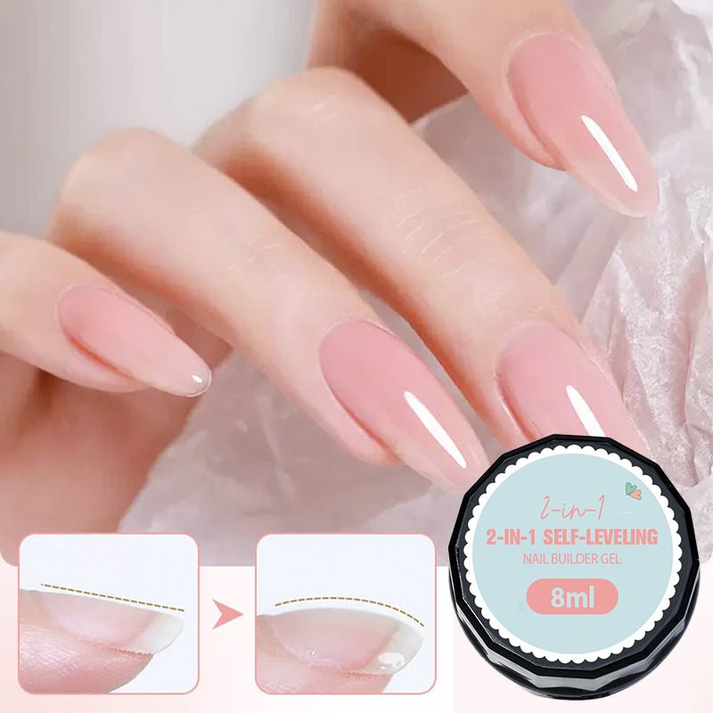 Nailuxe Builder Gel | Self - Leveling, Dual - Function Resin - Hartwella