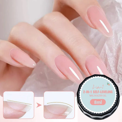 Nailuxe Builder Gel | Self - Leveling, Dual - Function Resin - Hartwella