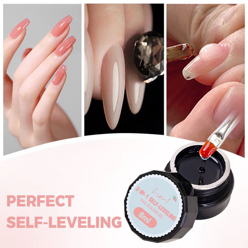 Nailuxe Builder Gel | Self - Leveling, Dual - Function Resin - Hartwella