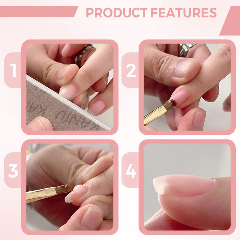 Nailuxe Builder Gel | Self - Leveling, Dual - Function Resin - Hartwella