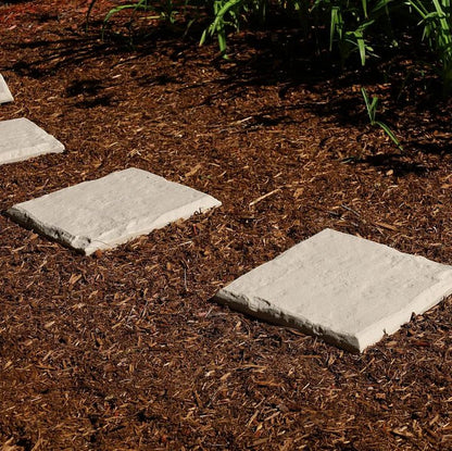 Natura Garden Stones | Durable Resin Decorative Stepping Stones for Pathways - Hartwella