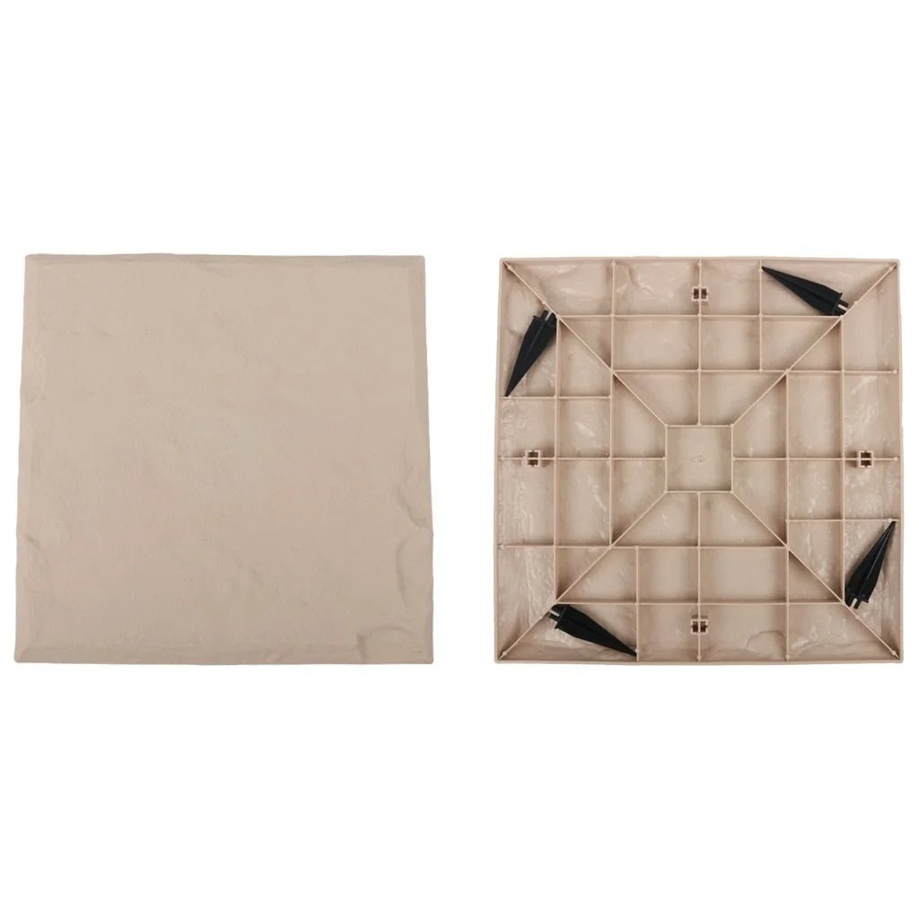 Natura Garden Stones | Durable Resin Decorative Stepping Stones for Pathways - Hartwella