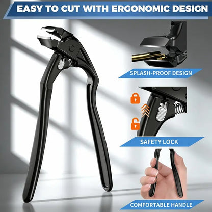Navi Curved Nail Clipper | Ergonomic, Ideal for Thick Nails and Seniors - Hartwella
