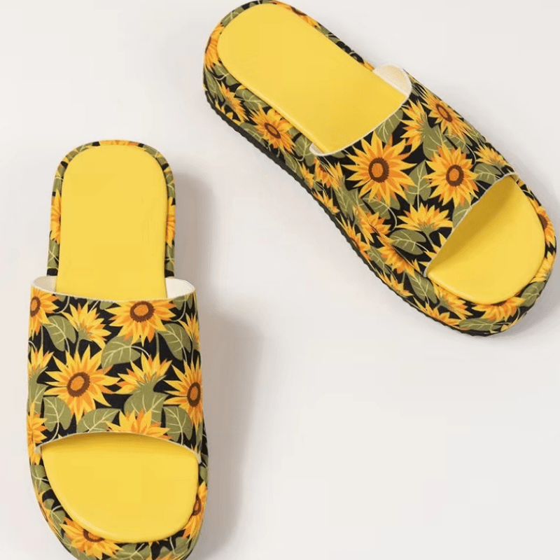 Navi Platform Slippers | Non - Slip, Sweat - Absorbing, Stylish Design - Hartwella