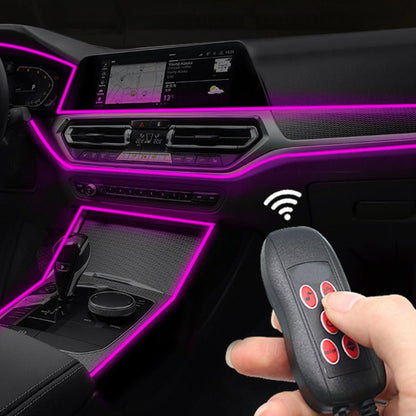 Nexa Car LED Light Strips | Music Sync, App Controlled, USB Powered - Hartwella