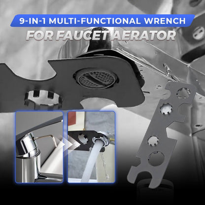 Nexa Multi - functional Wrench | 9 - in - 1 for Faucet Aerators - Hartwella