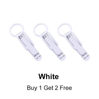 Nexa Nail Clippers Set | 3-Piece with Built-In Magnifier and Splash-Proof Storage Box - Hartwella