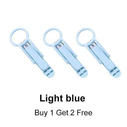 Nexa Nail Clippers Set | 3-Piece with Built-In Magnifier and Splash-Proof Storage Box - Hartwella