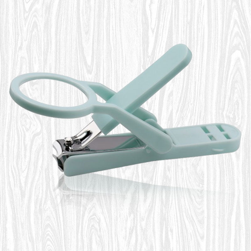 Nexa Nail Clippers Set | 3-Piece with Built-In Magnifier and Splash-Proof Storage Box - Hartwella