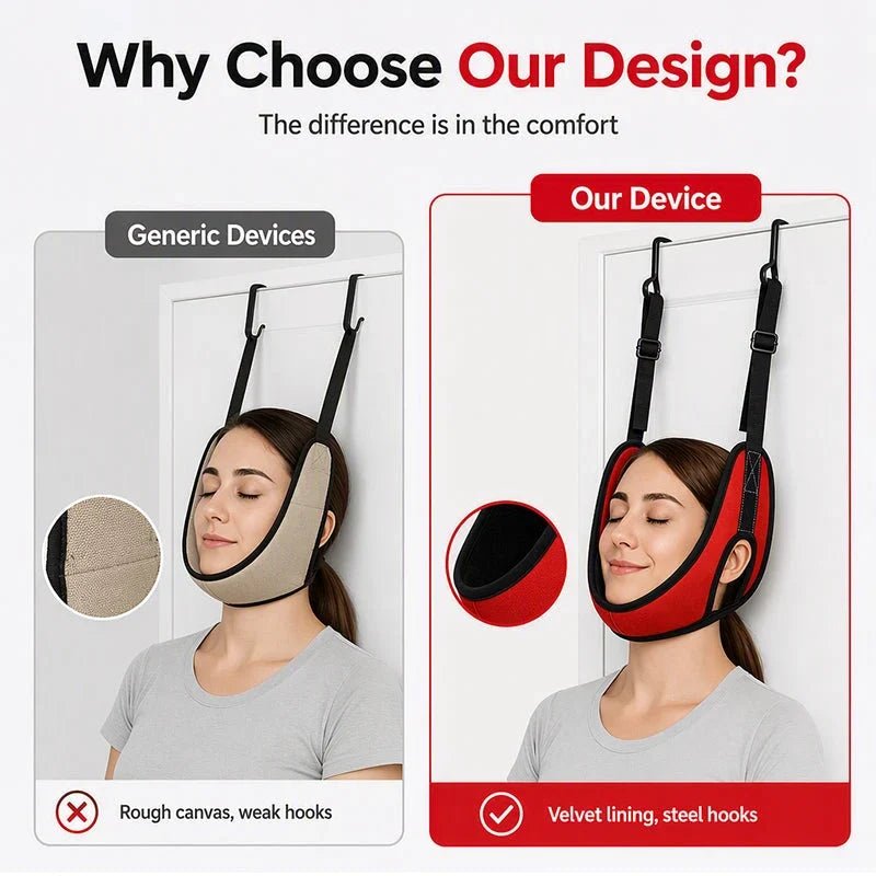 Nexa Neck Traction Sling | Adjustable Polyester for Cervical Spine Support - Hartwella