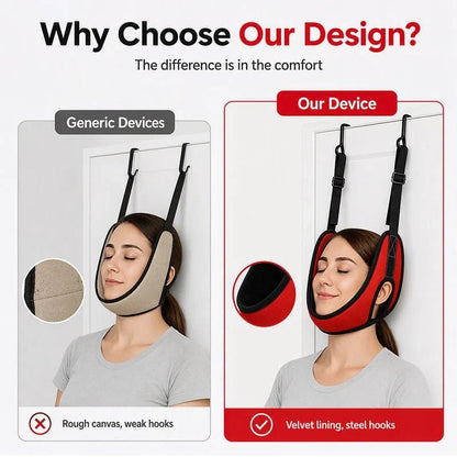 Nexa Neck Traction Sling | Adjustable Polyester for Cervical Spine Support - Hartwella